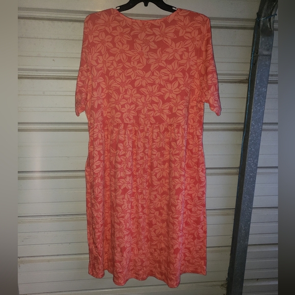 Plus Size 2X 26/28 Summer Dress floral soft women within - Picture 5 of 5